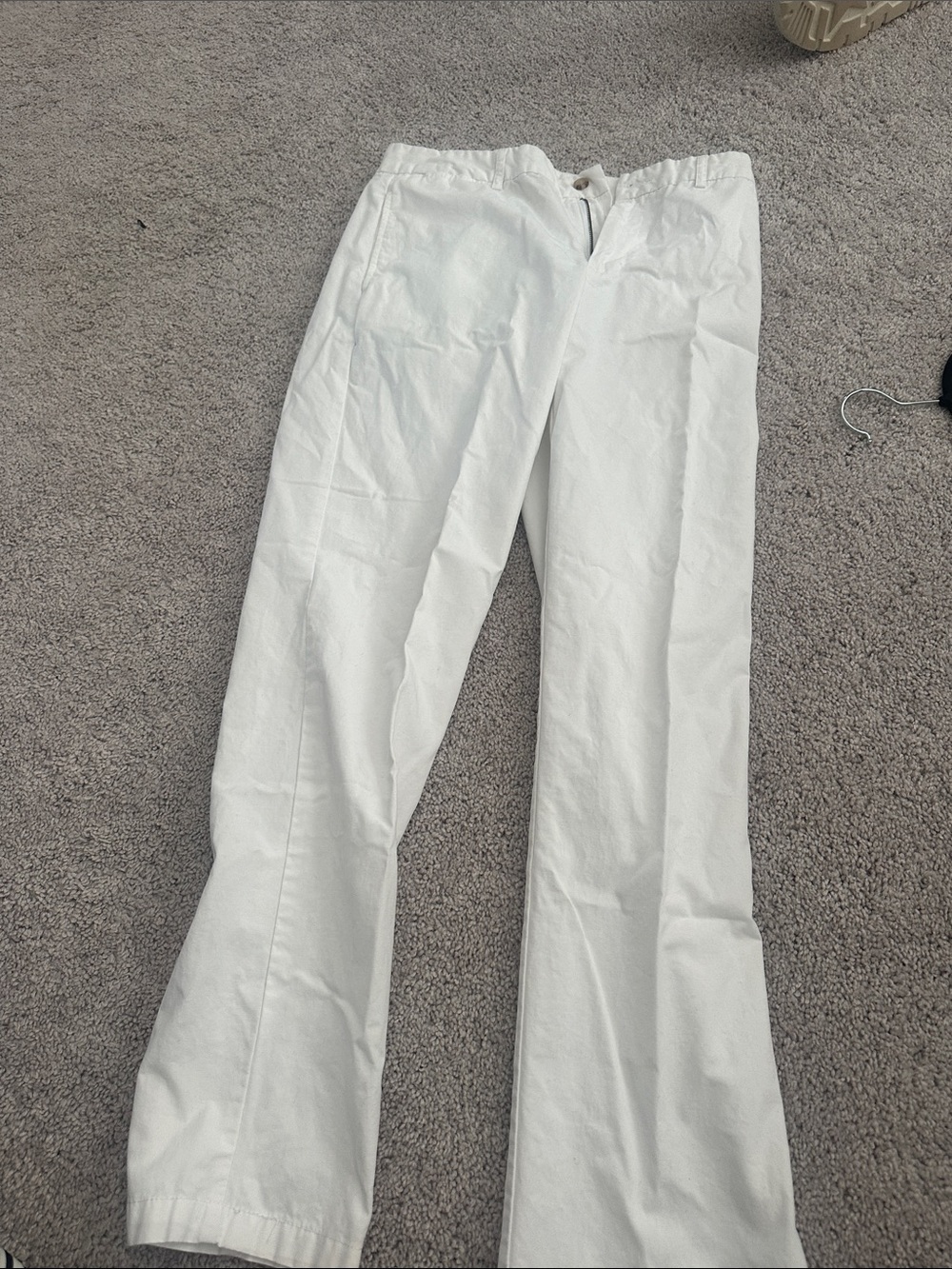 Polo by Ralph Lauren White Cotton Chinos